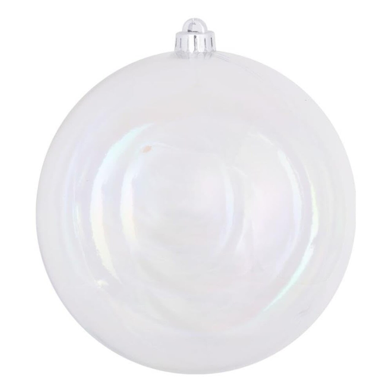 Vickerman 4.75" Clear Iridescent Ball Drilled 4/Bg - N591200D